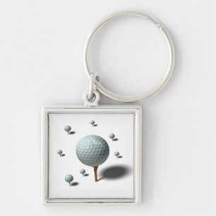 Golf lovers key chain! ring