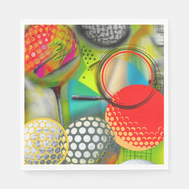 Golf Lovers Napkin (Front)