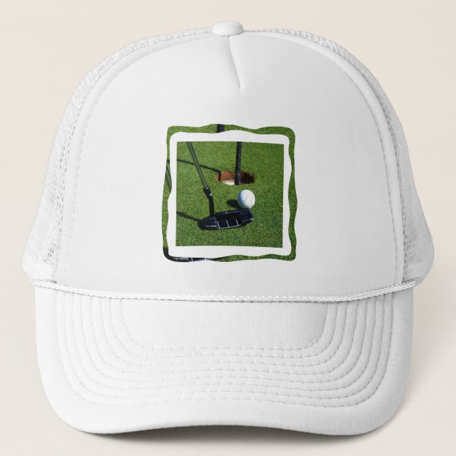 Golf Make That Par , Trucker Hat (Front)