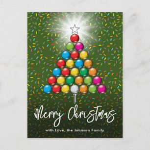 Golf Merry Christmas-Holiday Design Postcard