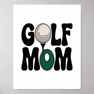 Golf Mom Poster