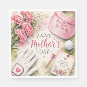Golf Mother’s Day for Golfer Mum Napkin