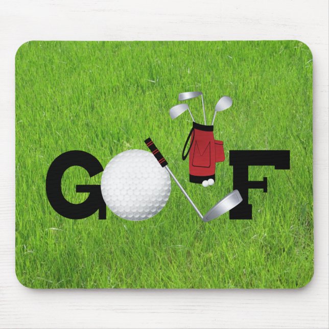 Golf Mouse Pad (Front)