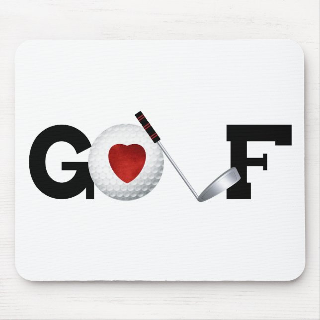 Golf Mouse Pad (Front)