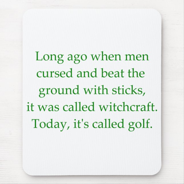 Golf Mousepad (Front)