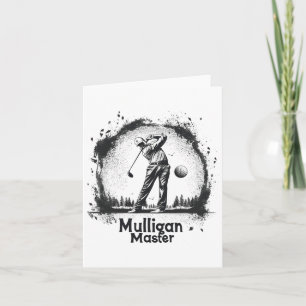 Golf Mulligan Master Graphic Tees For Men Women An Card