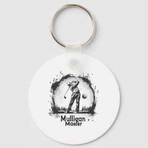 Golf Mulligan Master Graphic Tees For Men Women An Key Ring