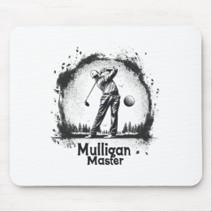 Golf Mulligan Master Graphic Tees For Men Women An Mouse Pad