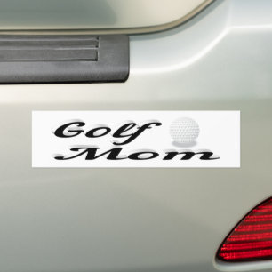 Golf Mum Bumper Sticker