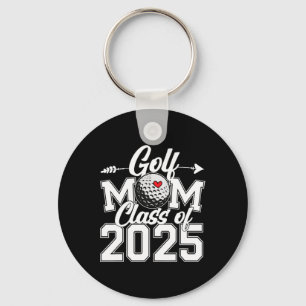 Golf Mum Cl Of 2025 Graduation Senior Sport Fan Ma Key Ring