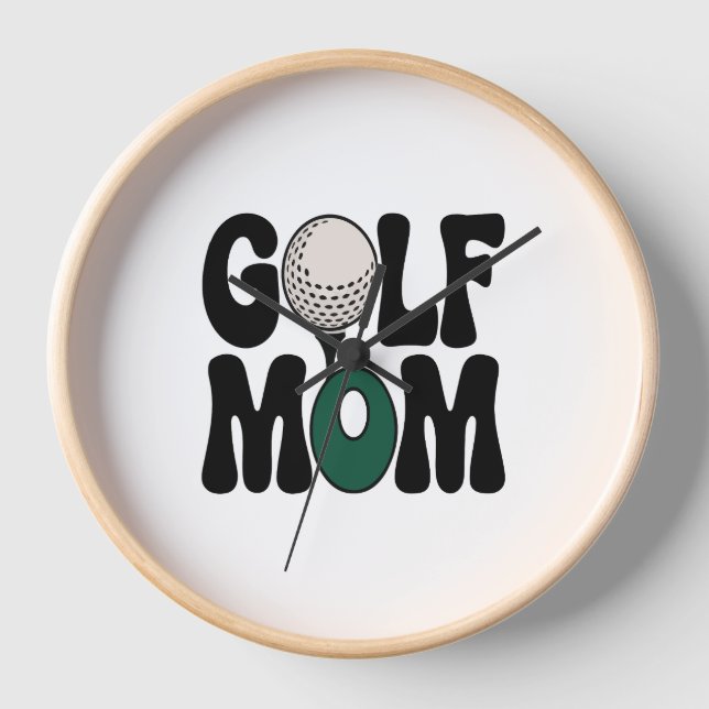 Golf Mum Clock (Front)