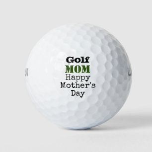 Golf Mum Happy Mother's Day Golf Balls