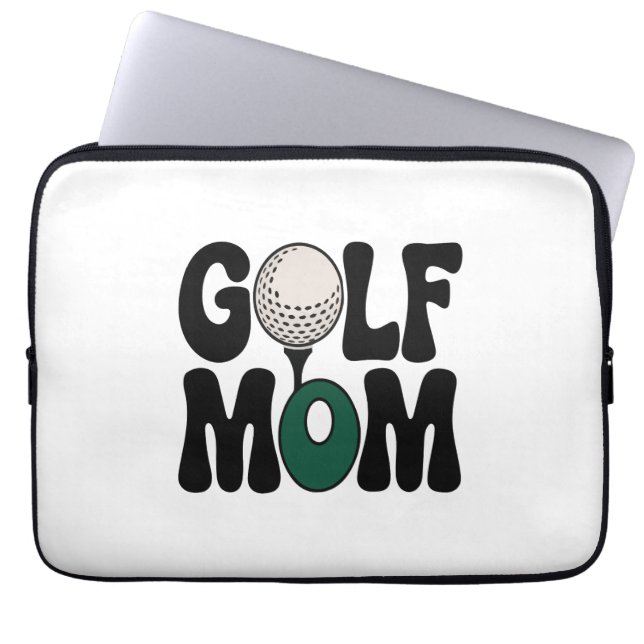 Golf Mum Laptop Sleeve (Front)