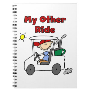 Golf My Other Ride Notebook