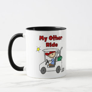 Golf My Other Ride Tshirts and Gifts Mug
