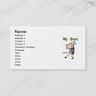 Golf My Sport Business Card