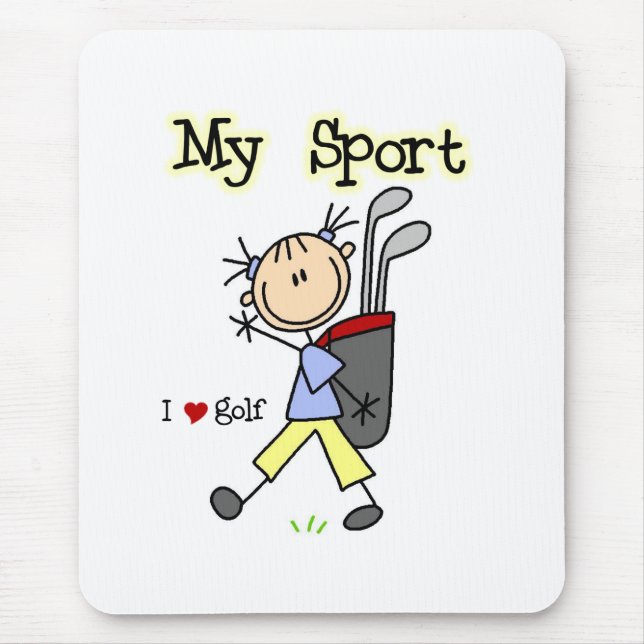 Golf My Sport Mouse Pad (Front)