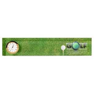 Golf Nameplate
