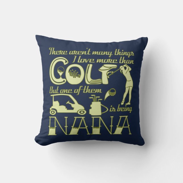 Golf Nana Cushion (Front)