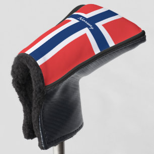 Golf Norway & Norwegian Flag / Golf Clubs Covers