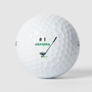 Golf - Number One Grandpa Gift Balls