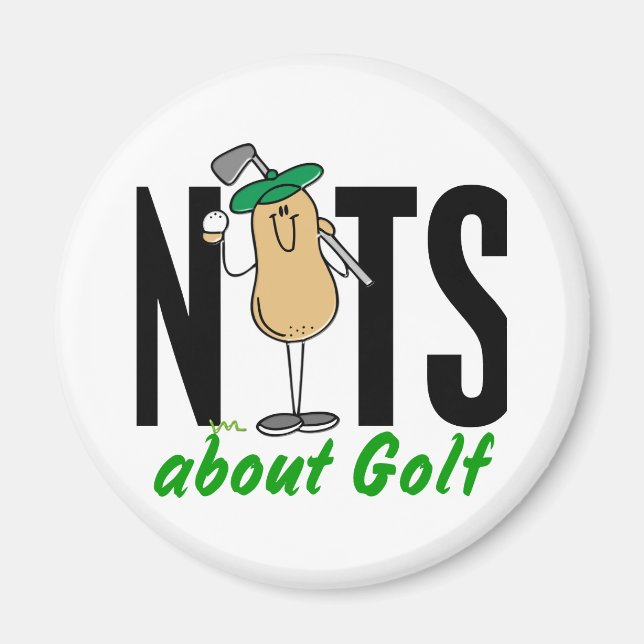 Golf Nut 2 Magnet (Front)