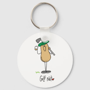 Golf Nut T-shirts and Gifts Key Ring
