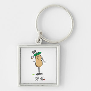Golf Nut T-shirts and Gifts Key Ring