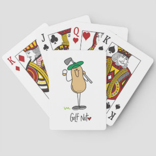 Golf Nut T-shirts and Gifts Playing Cards