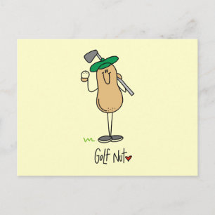 Golf Nut T-shirts and Gifts Postcard