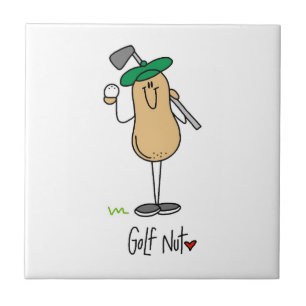 Golf Nut T-shirts and Gifts Tile