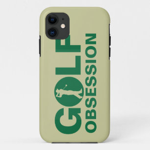 Golf Obsession Green Tan Golfing iPhone 5 Case