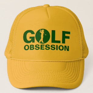 Golf Obsession Green yellow Cap