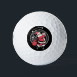 Golf Oh Christmas Santa Claus Vintage Golfer Golfi Golf Balls<br><div class="desc">Golf Oh Christmas Santa Claus Vintage Golfer Golfing</div>