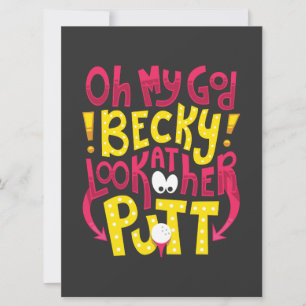 Golf - Oh My God Becky