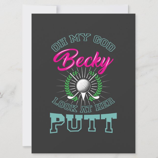 Golf - Oh My God Becky (Front)