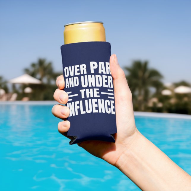 Golf Over Par Can Cooler (In Situ Pool)