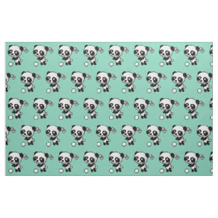 Golf Panda Fabric