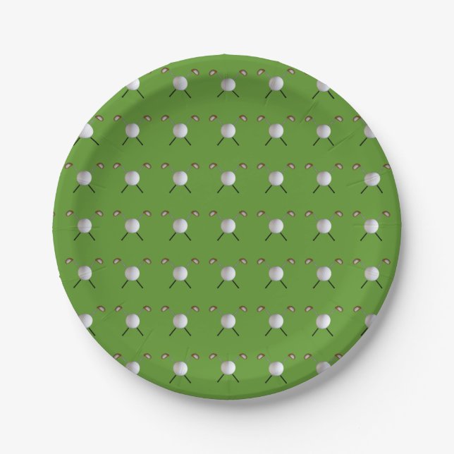 Golf Paper Plates (Front)