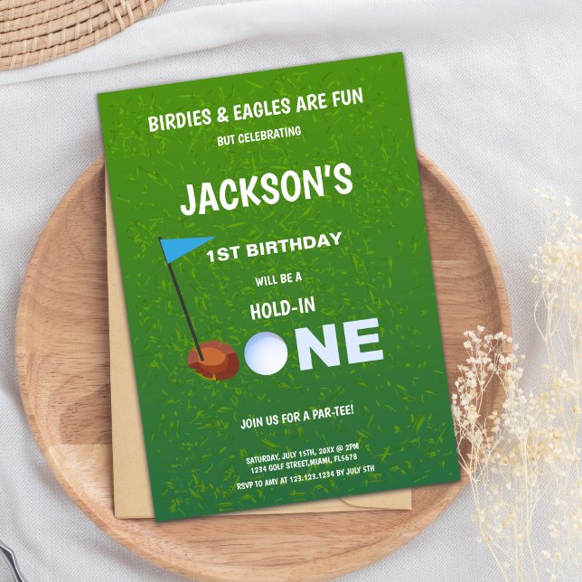 Golf Par-Tee Invitation (Golf Par-Tee Invitations)