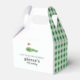Golf Party Favour Boxes