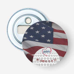 Golf Party Fun Golfer's Gift Bottle Opener