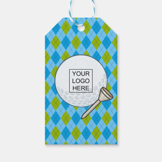 Golf Party Gift Tags (Front)