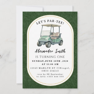 Golf Party Invitation