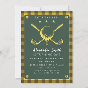 Golf Party Invitation