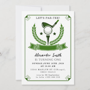 Golf Party Invitation