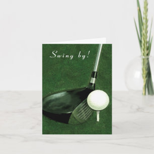 Golf Party Invitation