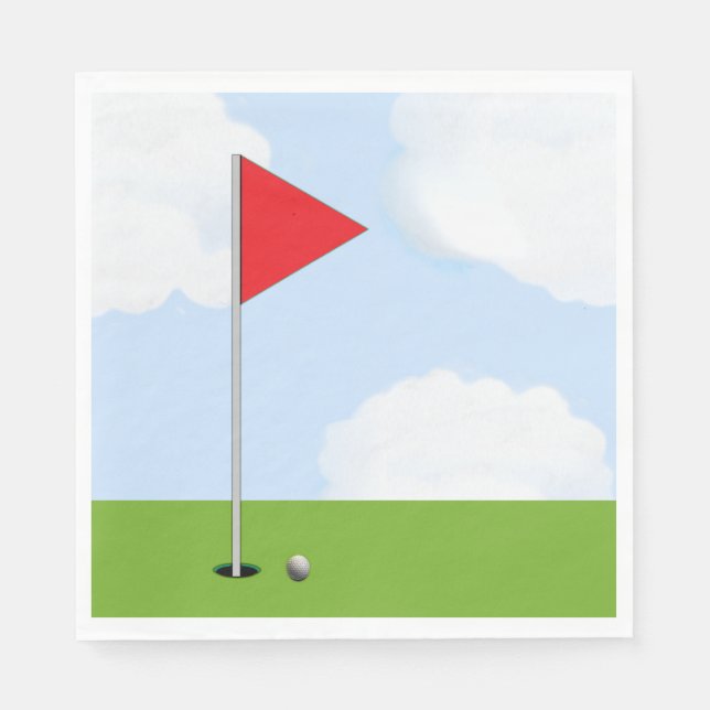 Golf Party Napkin (Front)