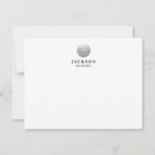 Golf Personalised Card