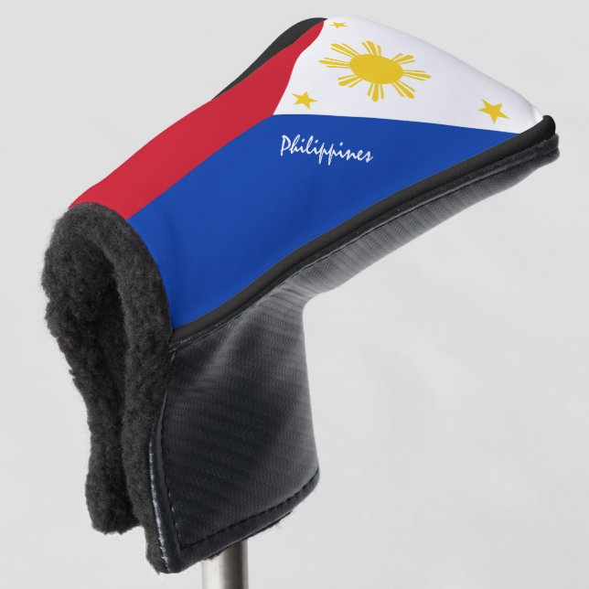 Golf Philippines & Flag / Golf Clubs Covers (3/4 Front)